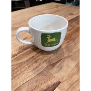 John Deere 24 oz Large Oversized Coffee Mug Soup Chili Bowl by Gibson